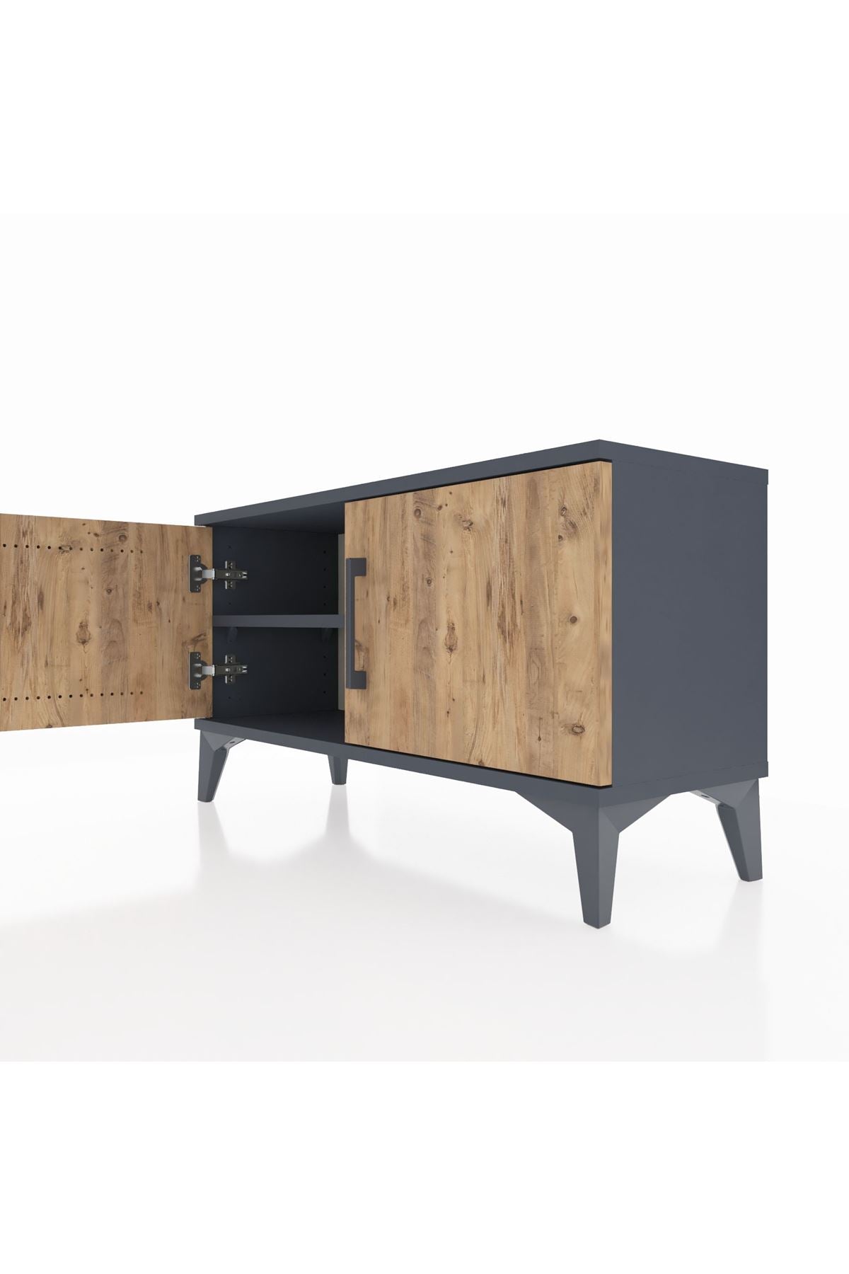 Arges Şifonyer Tek Raflı 2 Kapaklı 88x30x48 - S01M004V6A