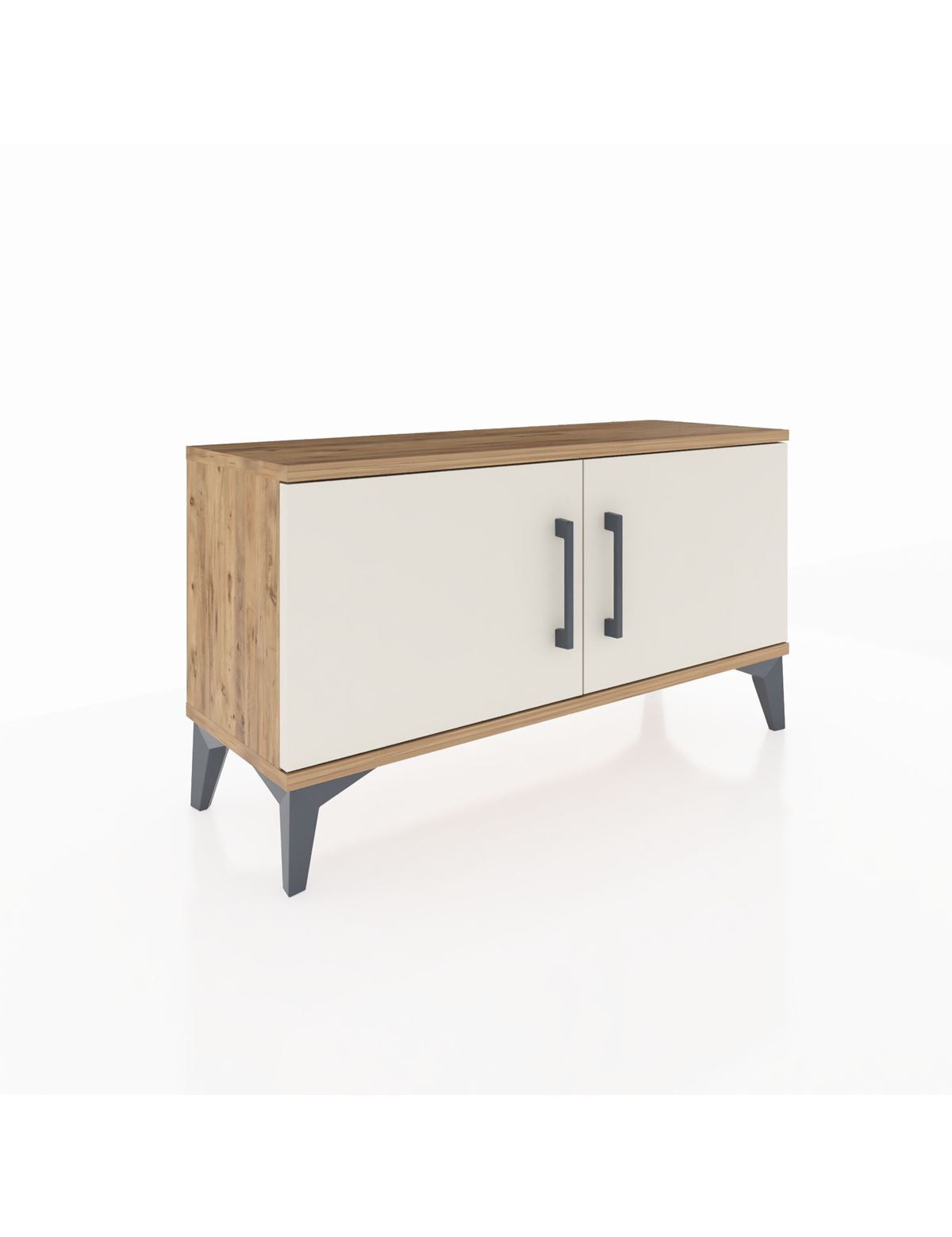 Arges Şifonyer Tek Raflı 2 Kapaklı 88x30x48 - S01M004V7A