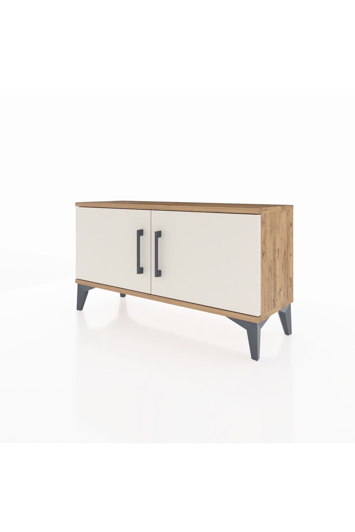 Arges Şifonyer Tek Raflı 2 Kapaklı 88x30x48 - S01M004V7A