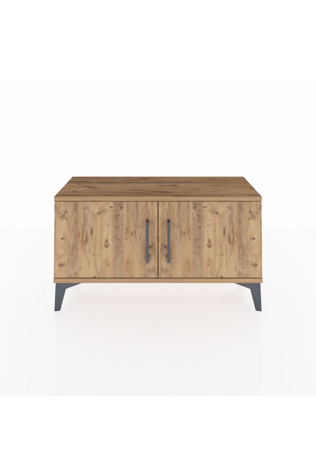 Arges Şifonyer Tek Raflı 2 Kapaklı 88x30x48 - S01M004V9A