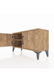 Arges Şifonyer Tek Raflı 2 Kapaklı 88x30x48 - S01M004V9A
