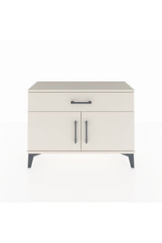 Arges Şifonyer Tek Raflı Tek Çekmeceli 2 Kapaklı 88x30x64 - S02M011V1A