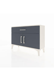 Arges Şifonyer Tek Raflı Tek Çekmeceli 2 Kapaklı 88x30x64 - S02M011V2A