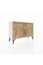Arges Şifonyer Tek Raflı Tek Çekmeceli 2 Kapaklı 88x30x64 - S02M011V3A