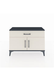 Arges Şifonyer Tek Raflı Tek Çekmeceli 2 Kapaklı 88x30x64 - S02M011V4A