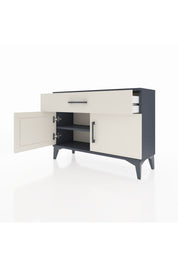 Arges Şifonyer Tek Raflı Tek Çekmeceli 2 Kapaklı 88x30x64 - S02M011V4A