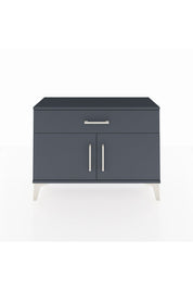 Arges Şifonyer Tek Raflı Tek Çekmeceli 2 Kapaklı 88x30x64 - S02M011V5A