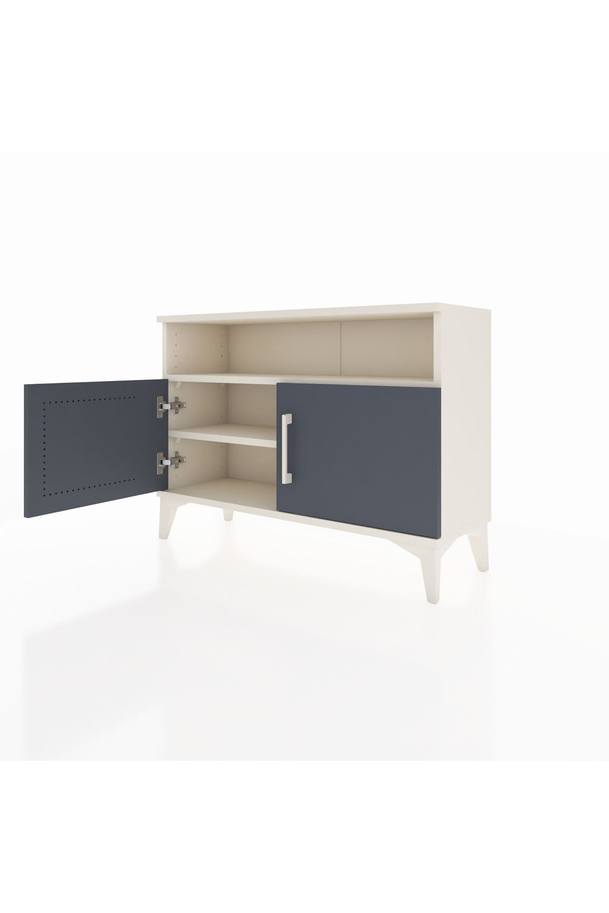 Arges Şifonyer 2 Raflı 2 Kapaklı 88x30x64 - S02M012V2A