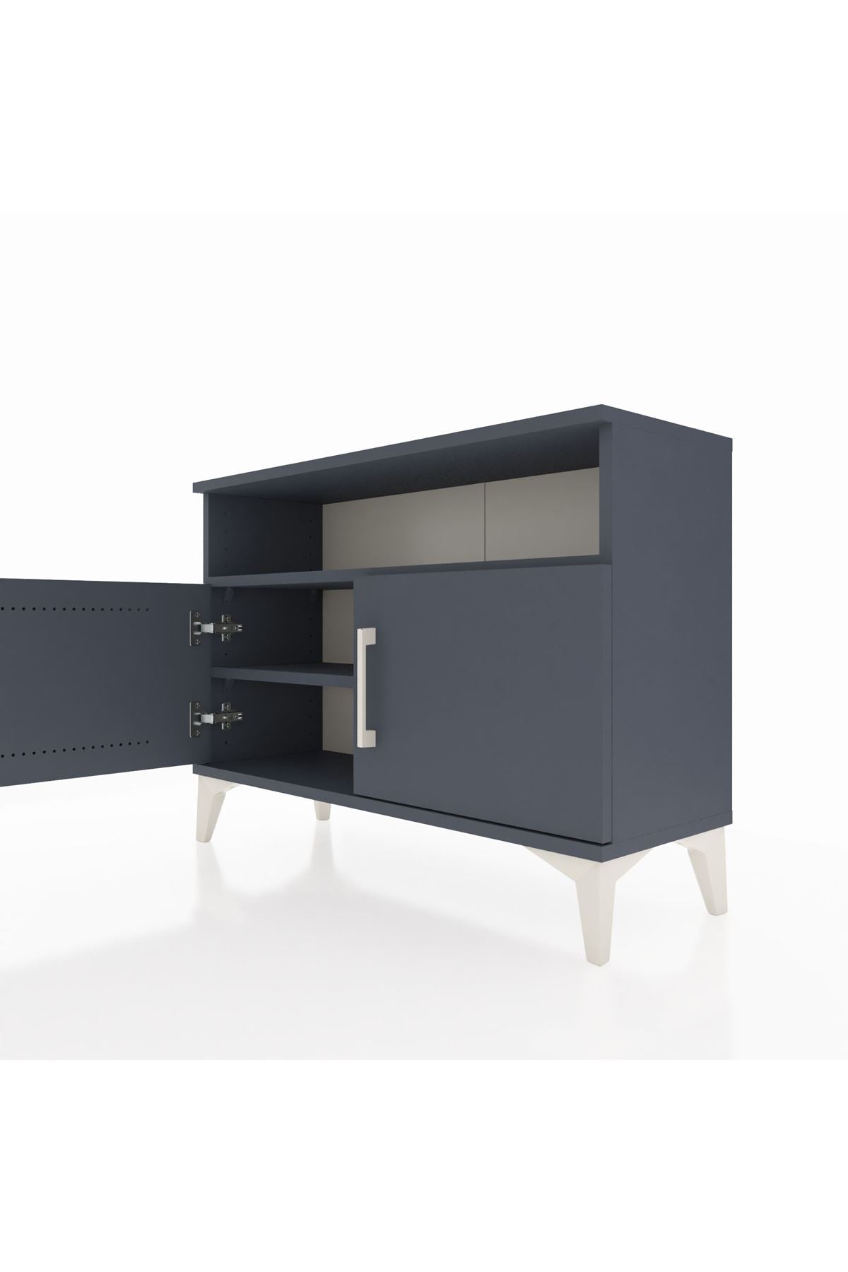 Arges Şifonyer 2 Raflı 2 Kapaklı 88x30x64 - S02M012V5A