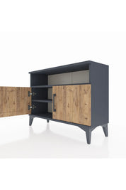 Arges Şifonyer 2 Raflı 2 Kapaklı 88x30x64 - S02M012V6A
