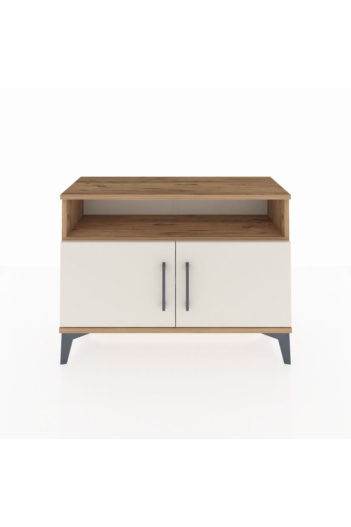 Arges Şifonyer 2 Raflı 2 Kapaklı 88x30x64 - S02M012V7A
