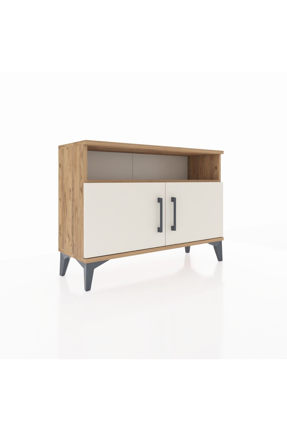 Arges Şifonyer 2 Raflı 2 Kapaklı 88x30x64 - S02M012V7A