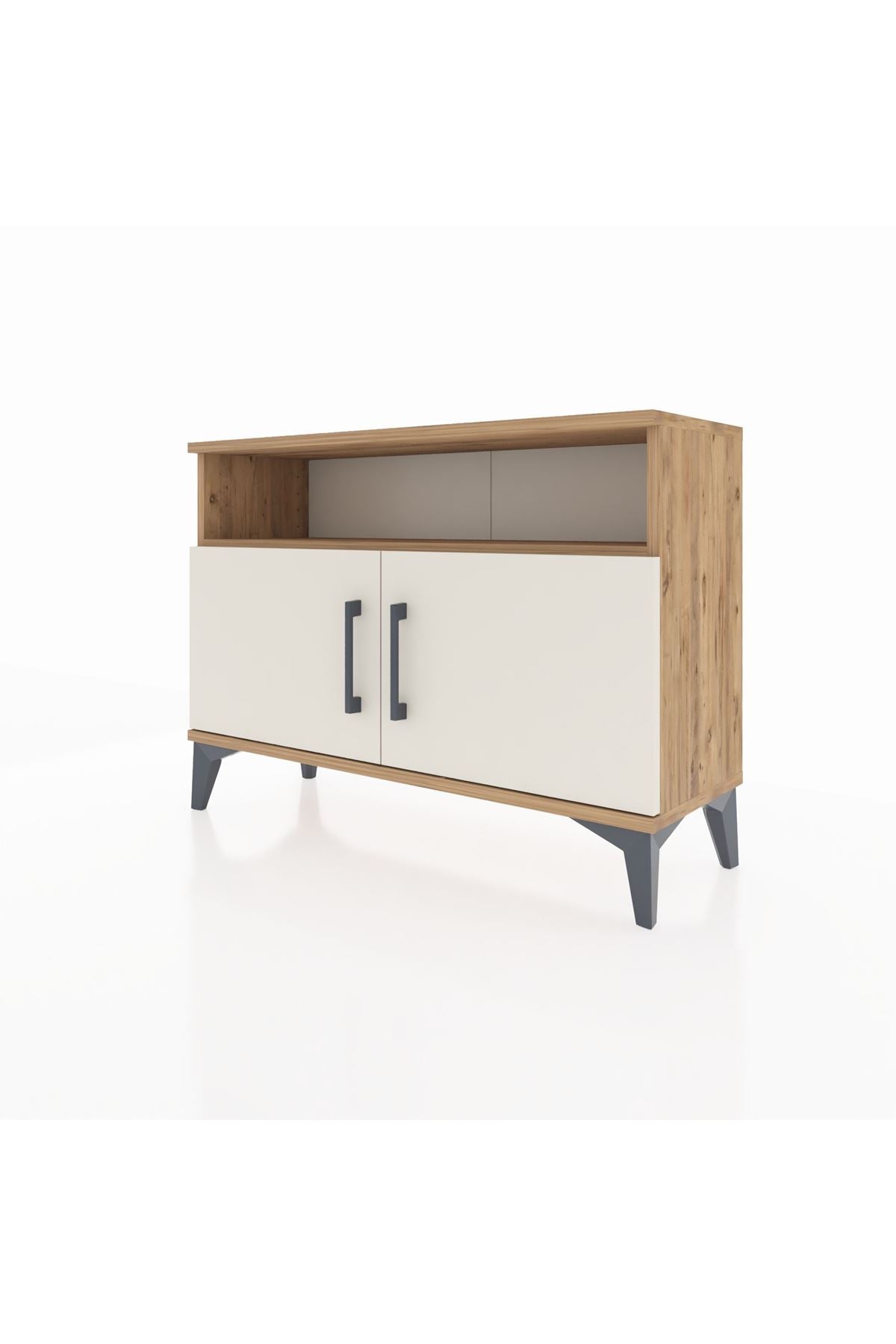 Arges Şifonyer 2 Raflı 2 Kapaklı 88x30x64 - S02M012V7A