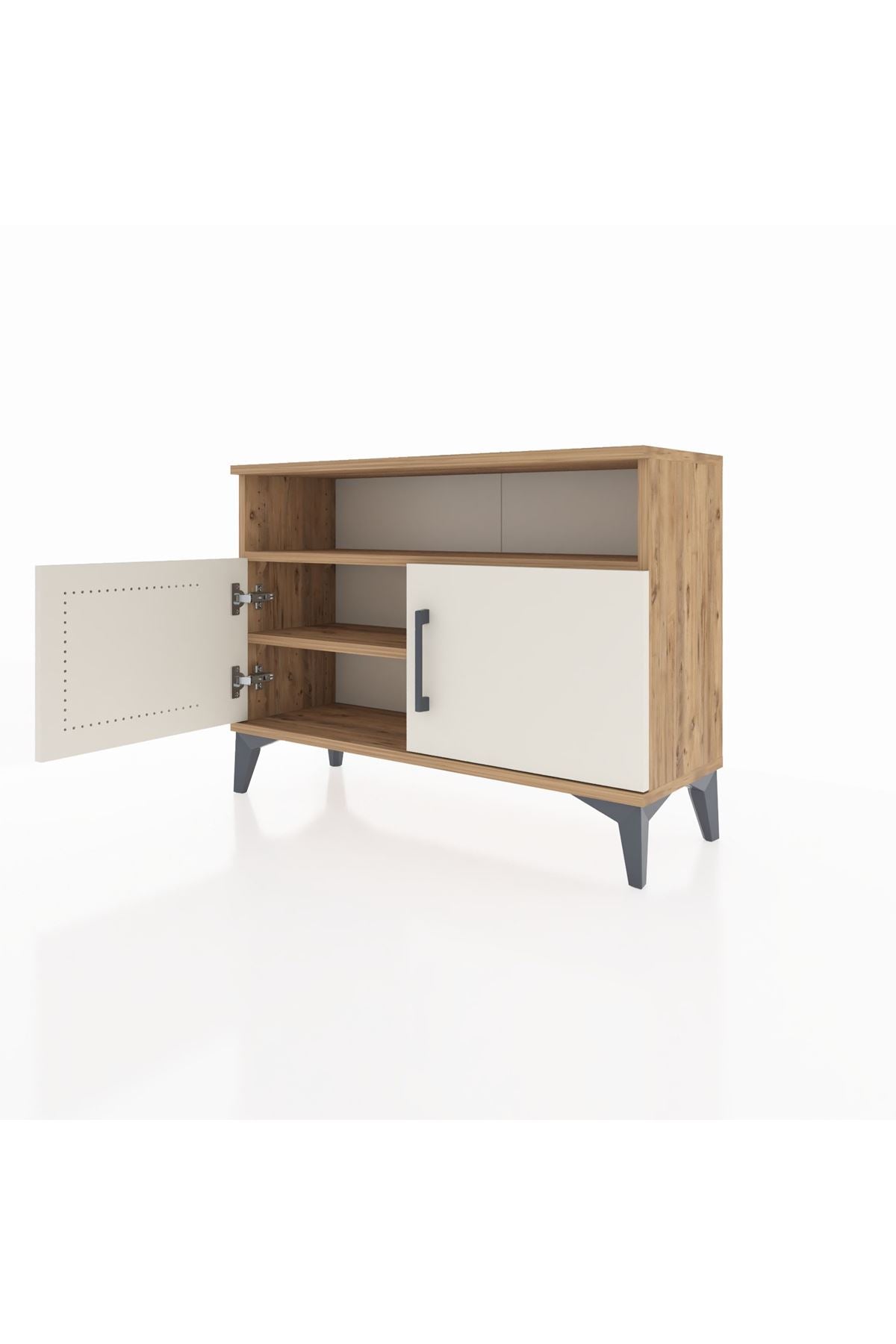 Arges Şifonyer 2 Raflı 2 Kapaklı 88x30x64 - S02M012V7A