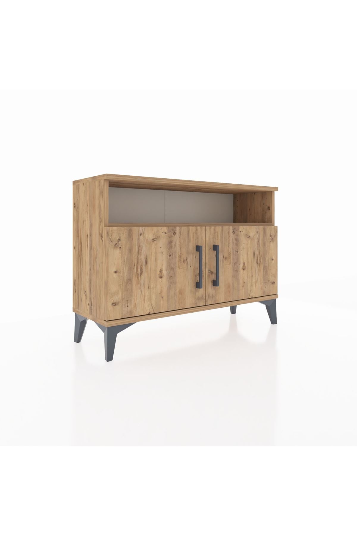 Arges Şifonyer 2 Raflı 2 Kapaklı 88x30x64 - S02M012V9A
