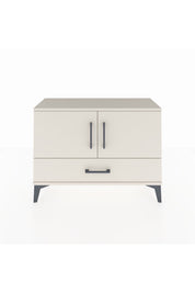Arges Şifonyer 2 Raflı Tek Çekmeceli 2 Kapaklı 88x30x64 - S02M013V1A
