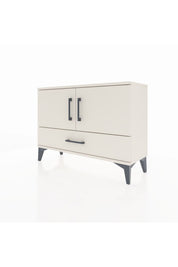 Arges Şifonyer 2 Raflı Tek Çekmeceli 2 Kapaklı 88x30x64 - S02M013V1A