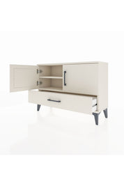 Arges Şifonyer 2 Raflı Tek Çekmeceli 2 Kapaklı 88x30x64 - S02M013V1A