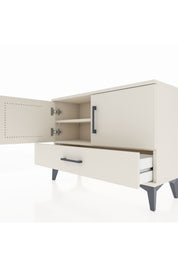 Arges Şifonyer 2 Raflı Tek Çekmeceli 2 Kapaklı 88x30x64 - S02M013V1A