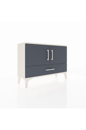 Arges Şifonyer 2 Raflı Tek Çekmeceli 2 Kapaklı 88x30x64 - S02M013V2A