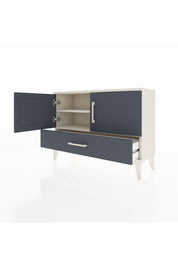 Arges Şifonyer 2 Raflı Tek Çekmeceli 2 Kapaklı 88x30x64 - S02M013V2A