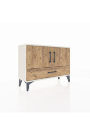 Arges Şifonyer 2 Raflı Tek Çekmeceli 2 Kapaklı 88x30x64 - S02M013V3A