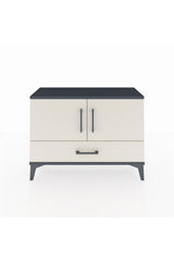 Arges Şifonyer 2 Raflı Tek Çekmeceli 2 Kapaklı 88x30x64