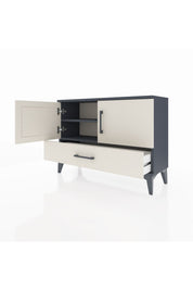 Arges Şifonyer 2 Raflı Tek Çekmeceli 2 Kapaklı 88x30x64 - S02M013V4A