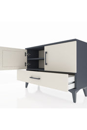 Arges Şifonyer 2 Raflı Tek Çekmeceli 2 Kapaklı 88x30x64 - S02M013V4A
