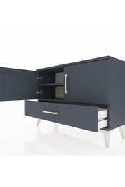 Arges Şifonyer 2 Raflı Tek Çekmeceli 2 Kapaklı 88x30x64 - S02M013V5A
