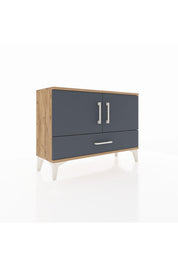 Arges Şifonyer 2 Raflı Tek Çekmeceli 2 Kapaklı 88x30x64 - S02M013V8A