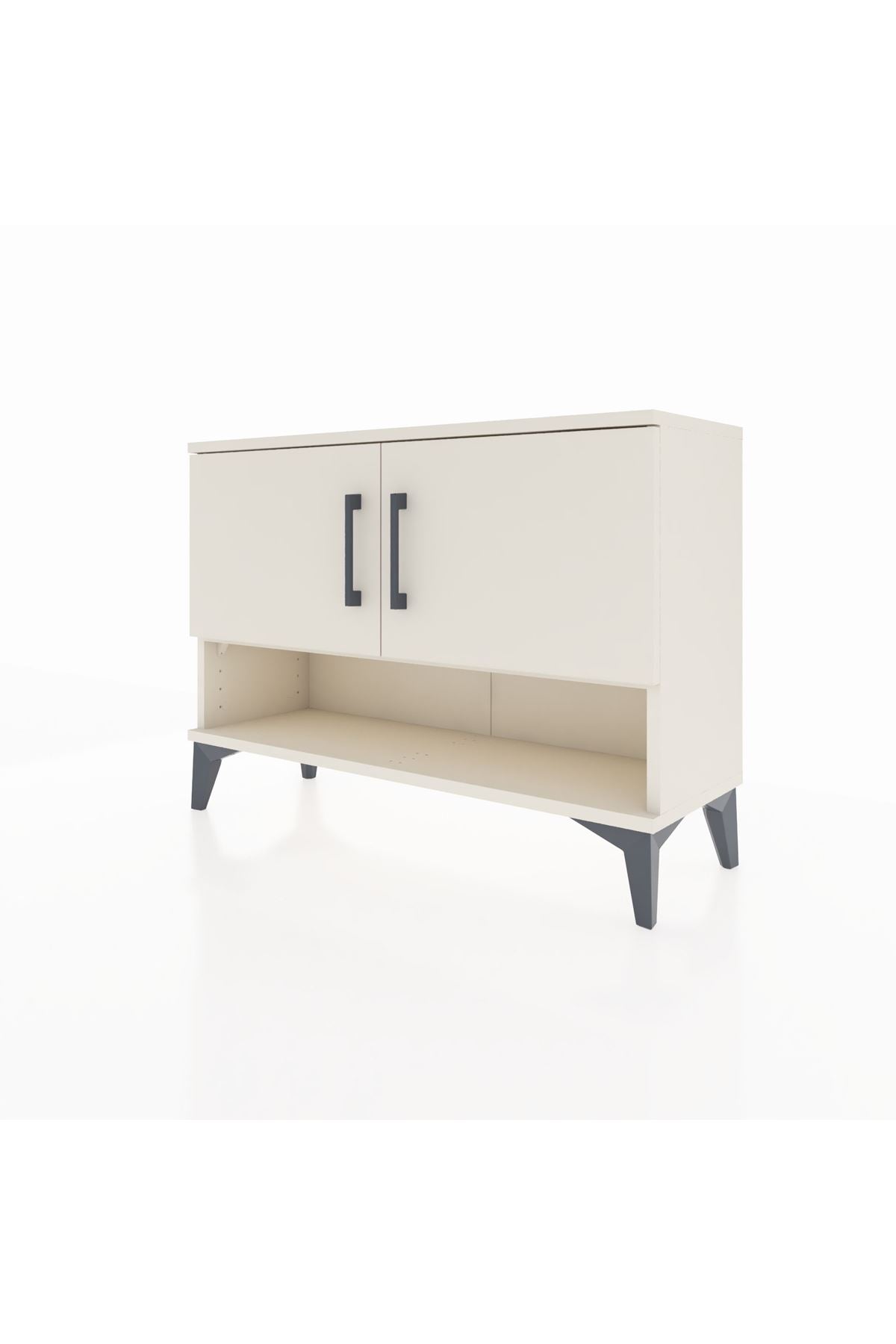Arges Şifonyer 2 Raflı 2 Kapaklı 88x30x64 - S02M014V1A