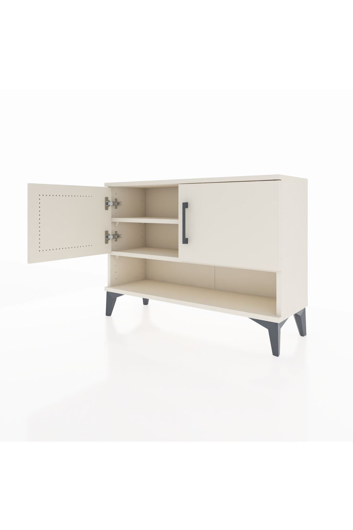 Arges Şifonyer 2 Raflı 2 Kapaklı 88x30x64 - S02M014V1A