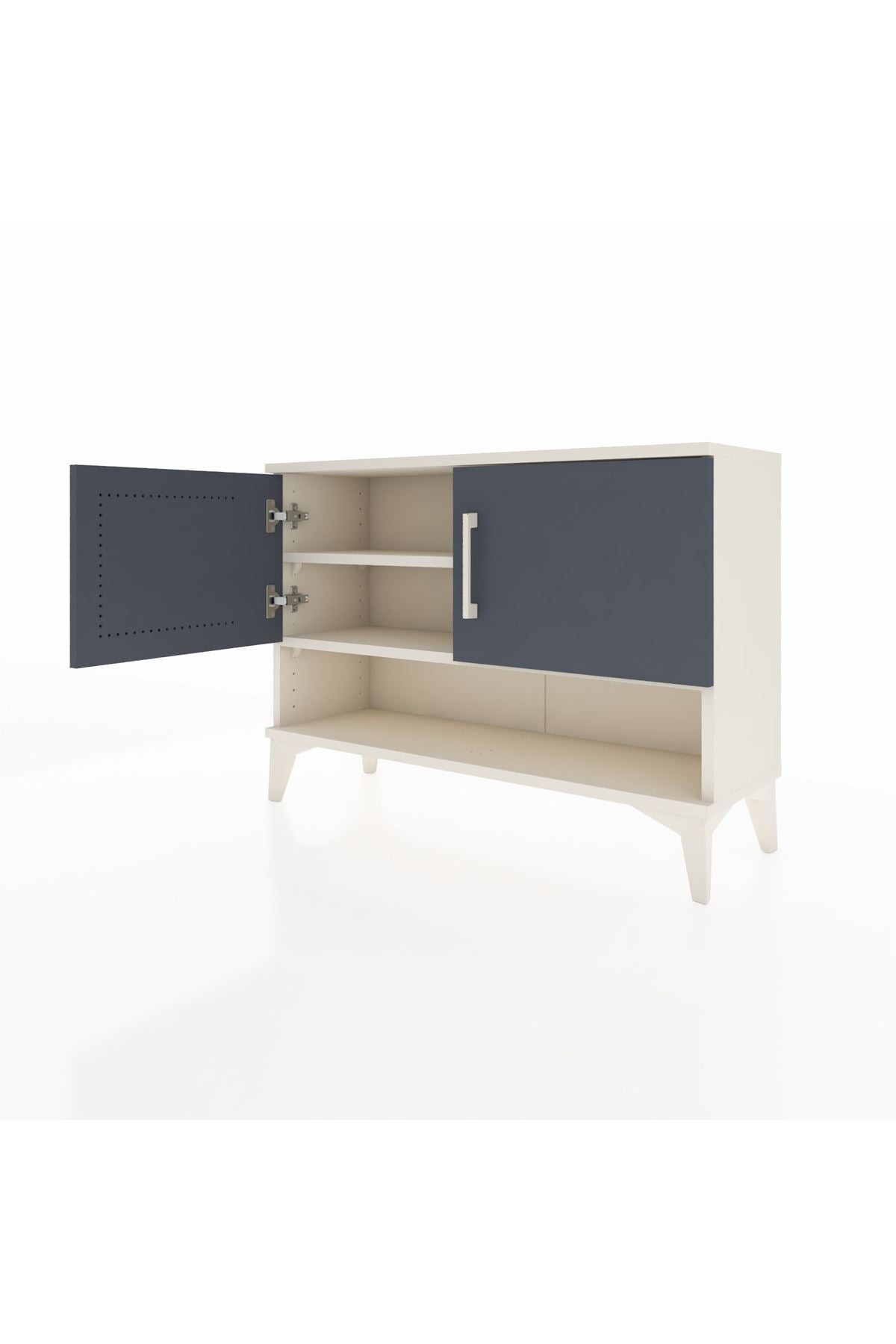 Arges Şifonyer 2 Raflı 2 Kapaklı 88x30x64 - S02M014V2A