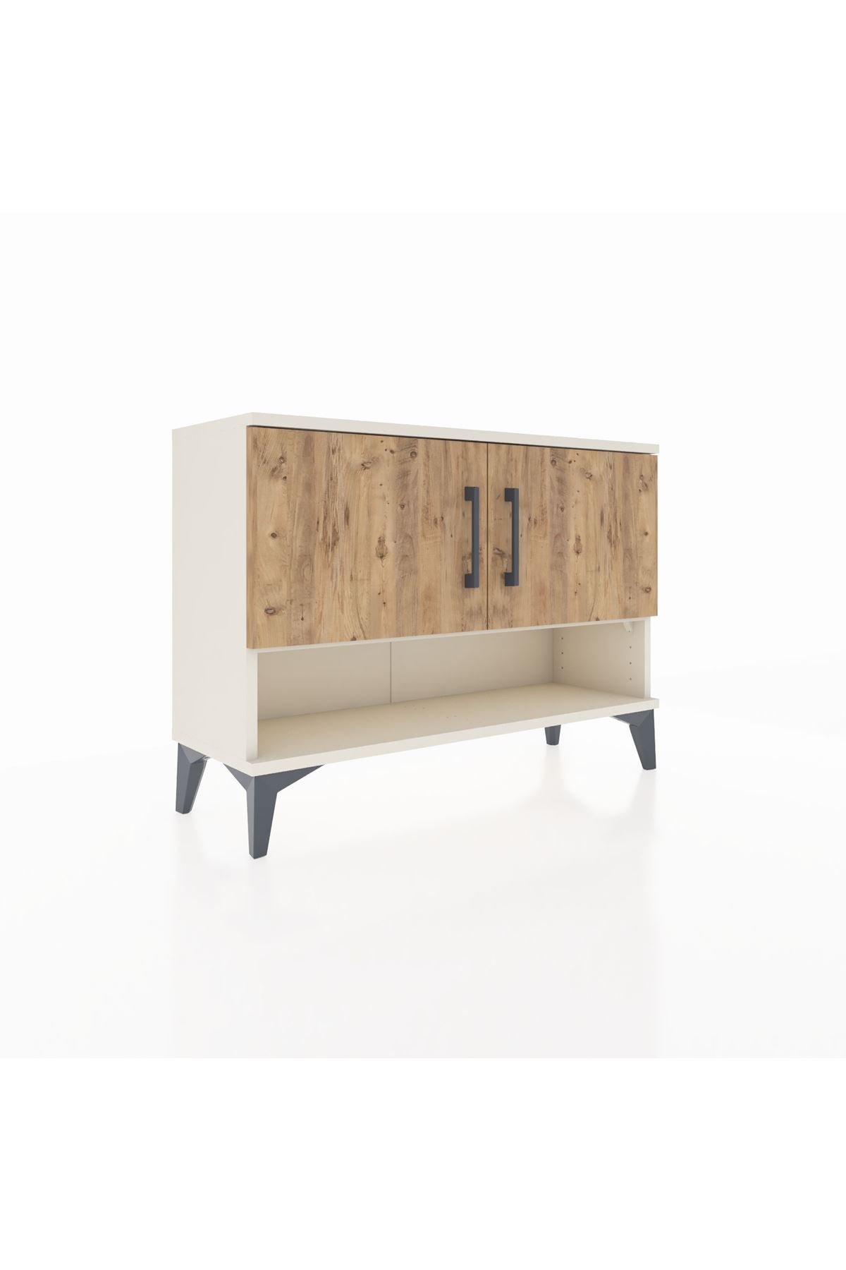 Arges Şifonyer 2 Raflı 2 Kapaklı 88x30x64 - S02M014V3A