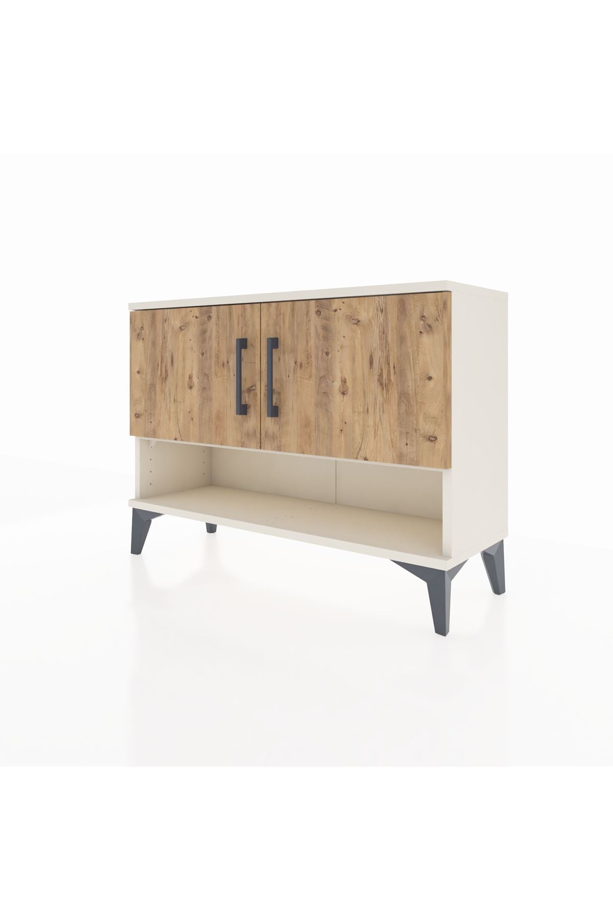 Arges Şifonyer 2 Raflı 2 Kapaklı 88x30x64 - S02M014V3A