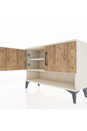 Arges Şifonyer 2 Raflı 2 Kapaklı 88x30x64 - S02M014V3A
