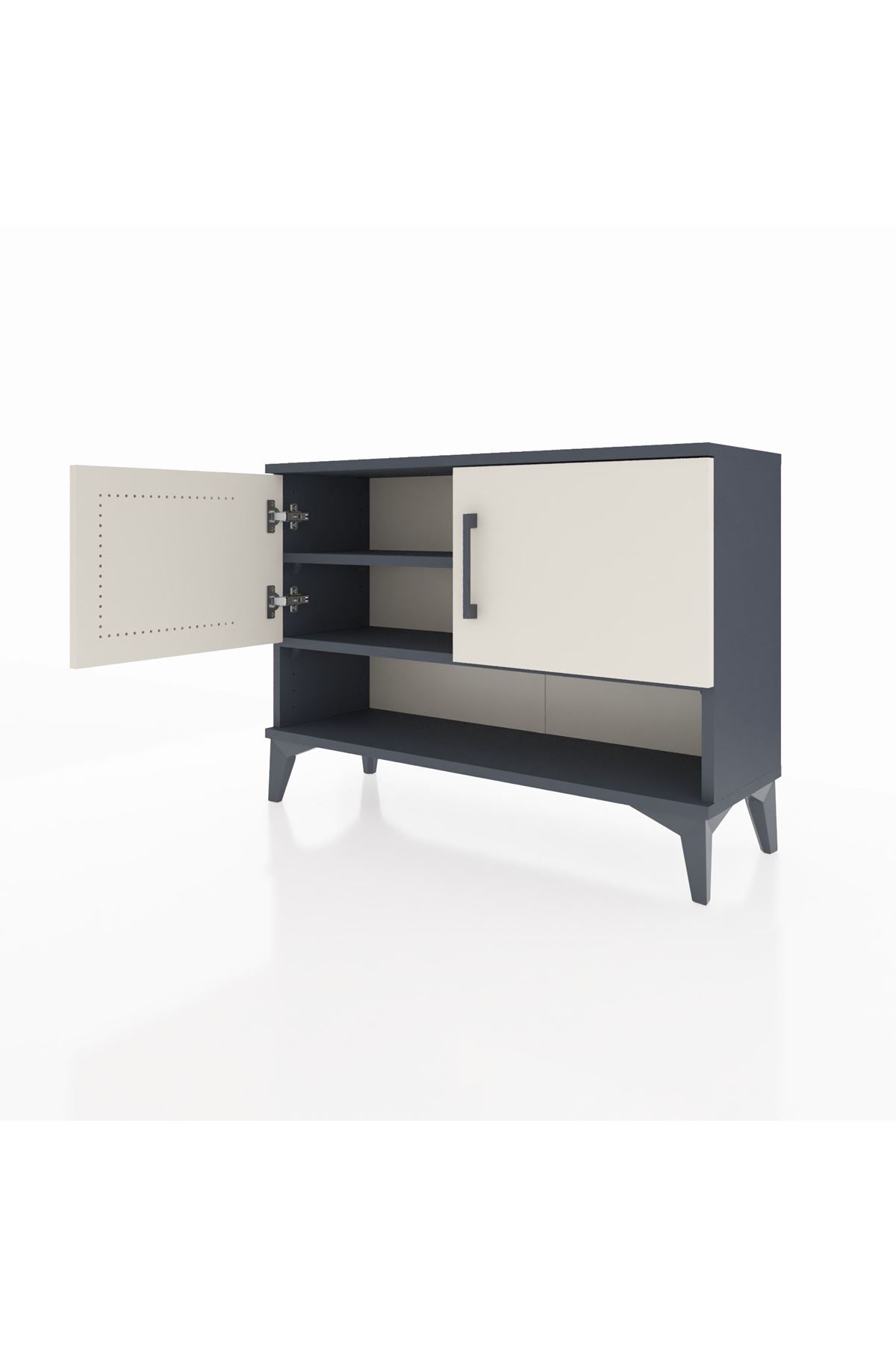 Arges Şifonyer 2 Raflı 2 Kapaklı 88x30x64 - S02M014V4A