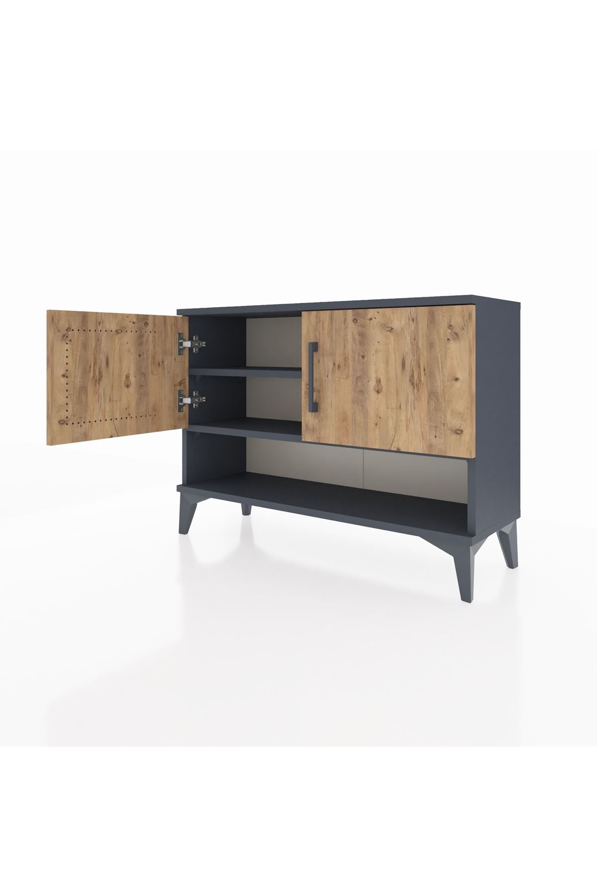 Arges Şifonyer 2 Raflı 2 Kapaklı 88x30x64 - S02M014V6A
