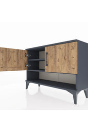 Arges Şifonyer 2 Raflı 2 Kapaklı 88x30x64 - S02M014V6A