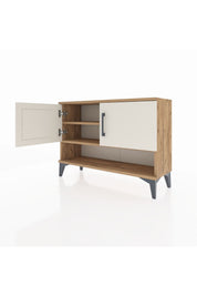 Arges Şifonyer 2 Raflı 2 Kapaklı 88x30x64 - S02M014V7A