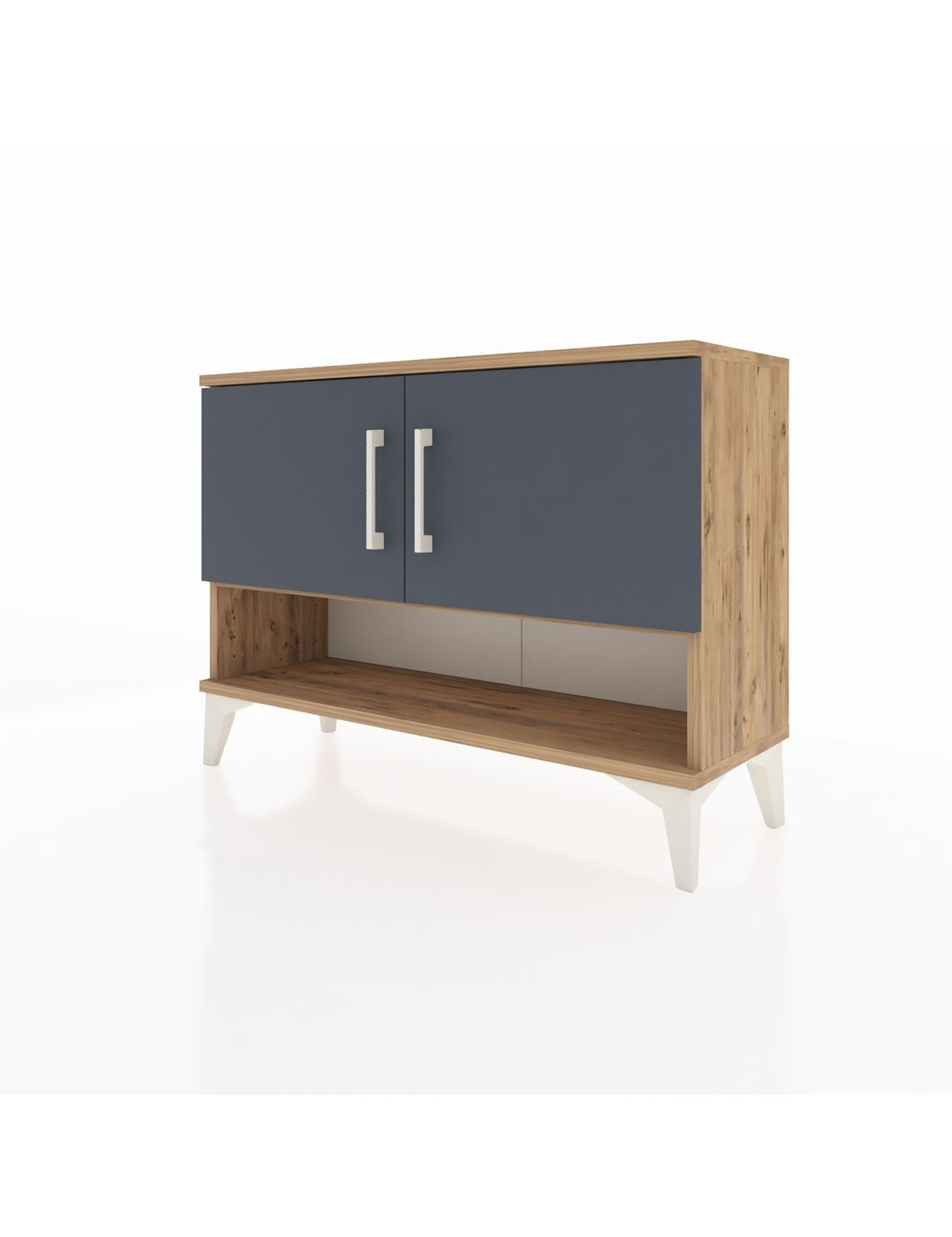 Arges Şifonyer 2 Raflı 2 Kapaklı 88x30x64 - S02M014V8A