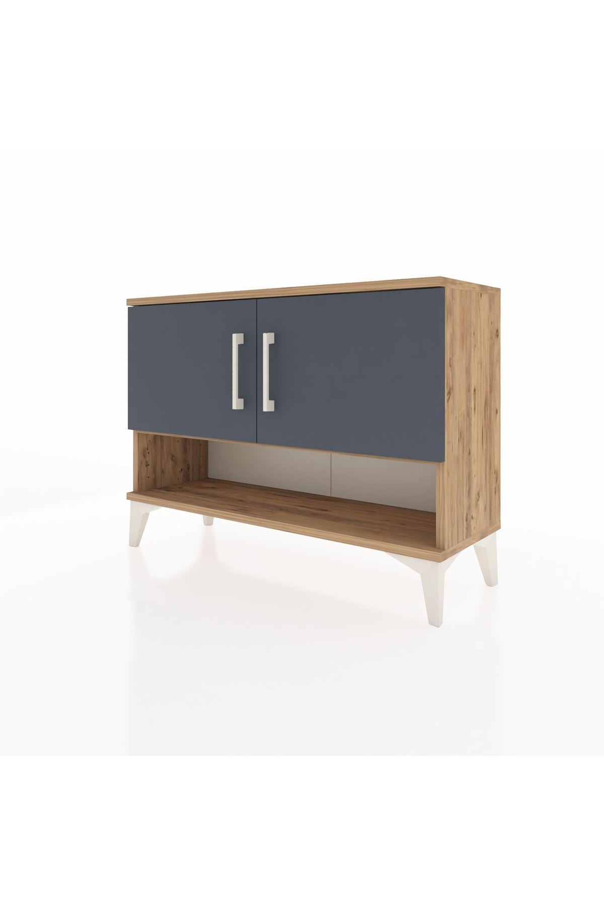 Arges Şifonyer 2 Raflı 2 Kapaklı 88x30x64 - S02M014V8A
