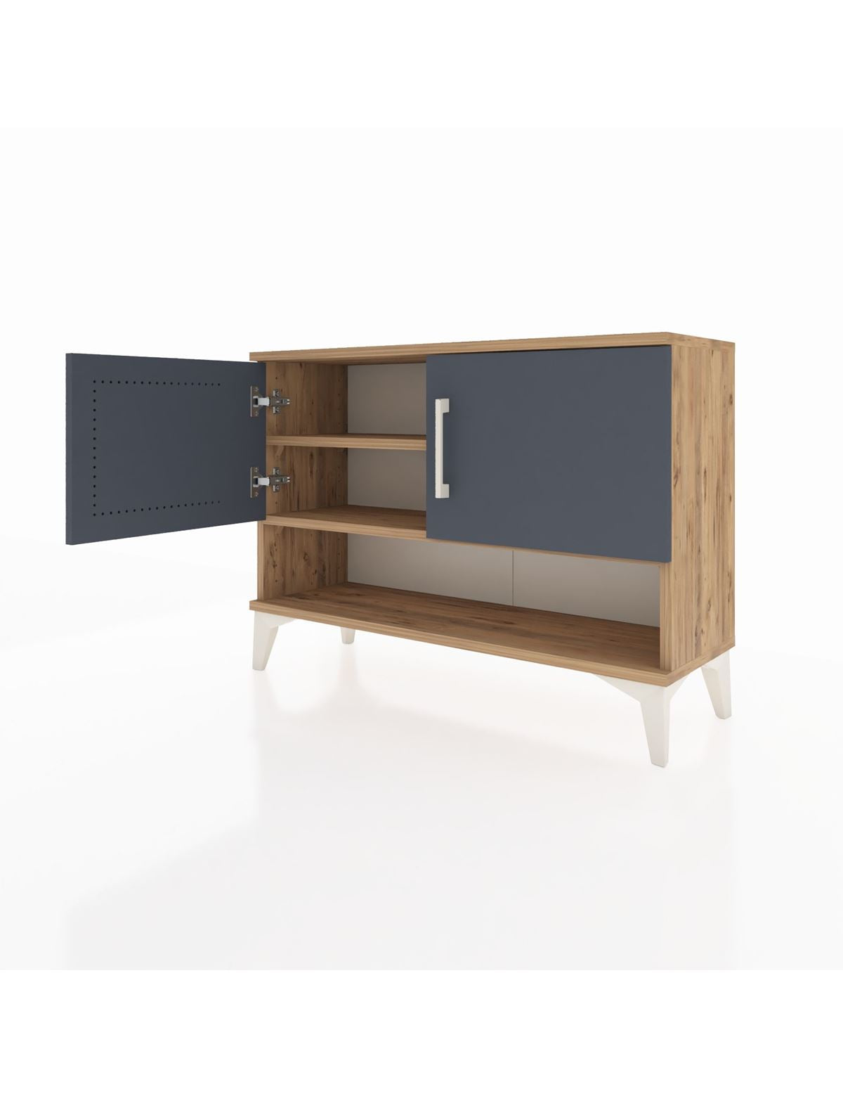 Arges Şifonyer 2 Raflı 2 Kapaklı 88x30x64 - S02M014V8A