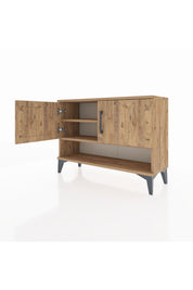 Arges Şifonyer 2 Raflı 2 Kapaklı 88x30x64 - S02M014V9A