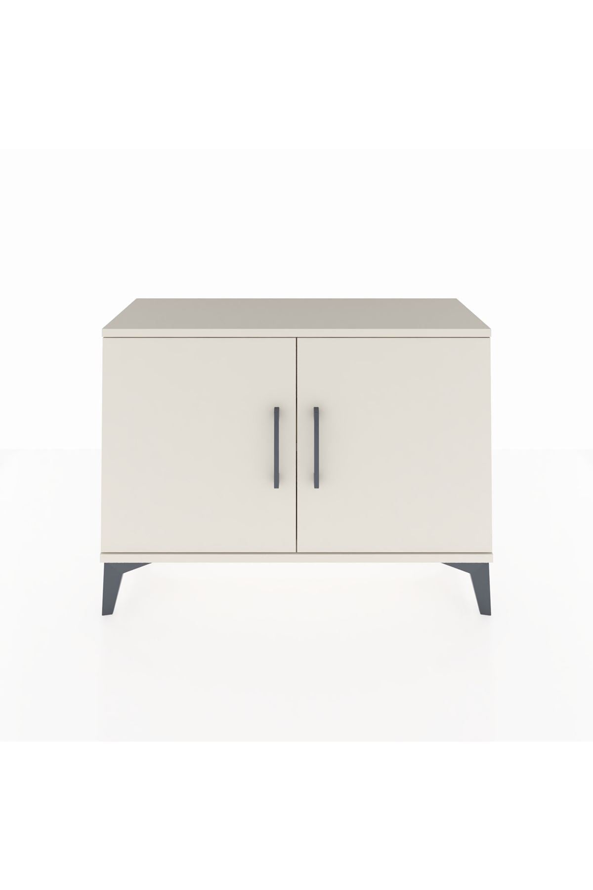 Arges Şifonyer Tek Raflı 2 Kapaklı 88x30x64 - S02M015V1A