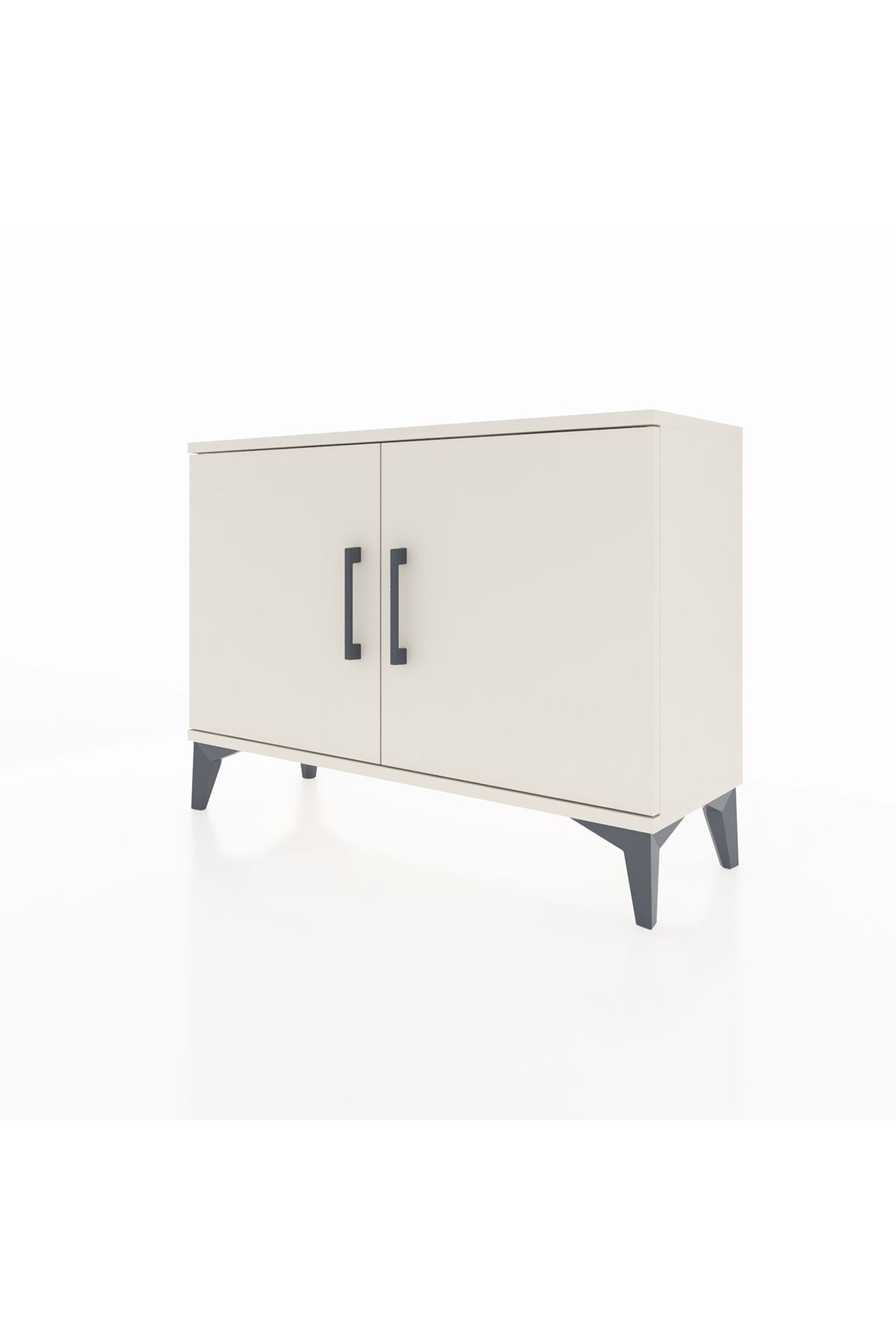 Arges Şifonyer Tek Raflı 2 Kapaklı 88x30x64 - S02M015V1A