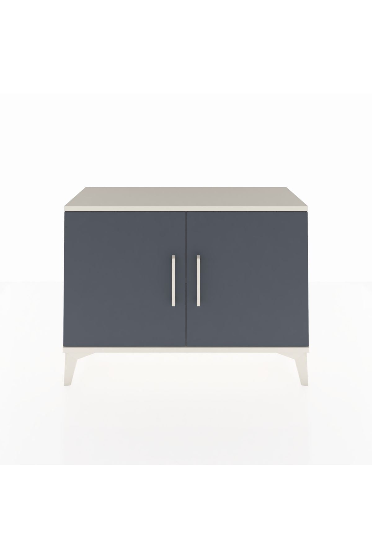 Arges Şifonyer Tek Raflı 2 Kapaklı 88x30x64 - S02M015V2A