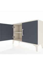 Arges Şifonyer Tek Raflı 2 Kapaklı 88x30x64 - S02M015V2A