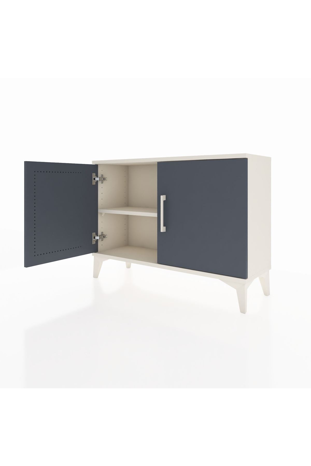 Arges Şifonyer Tek Raflı 2 Kapaklı 88x30x64 - S02M015V2A
